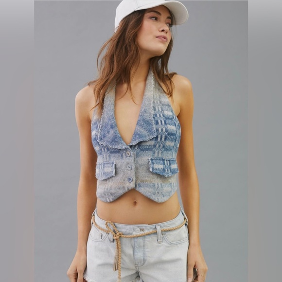 ANTHROPOLOGIE PILCRO DENIM MICRO SHORTS LIGHT DENIM SIZE 25 NWT - Picture 5 of 7